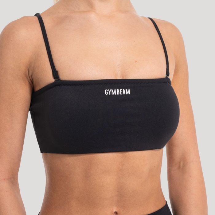 Top Sportivo da Donna Flow Black - GymBeam S