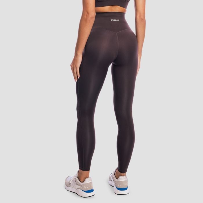 Leggings da Donna Aura Tee Brown - GymBeam L