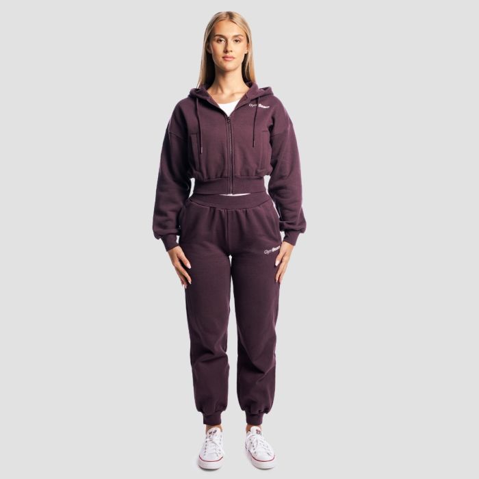 Felpa con Cappuccio e Zip da Donna - GymBeam M