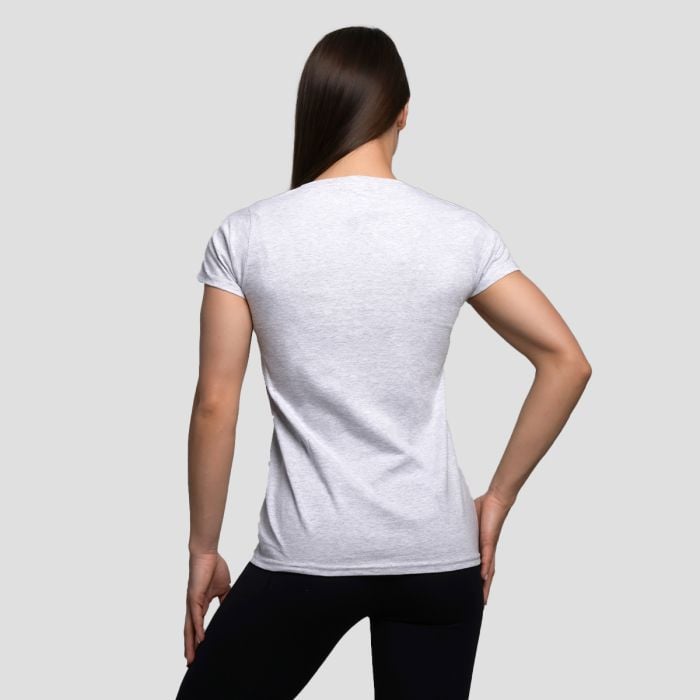 T-Shirt da Donna Basic Heather Grey - GymBeam S