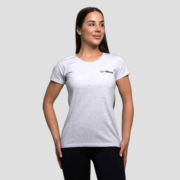 T-Shirt da Donna Basic Heather Grey - GymBeam S