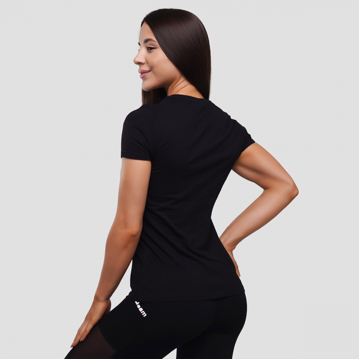 T-Shirt da Donna Beam Black - GymBeam M