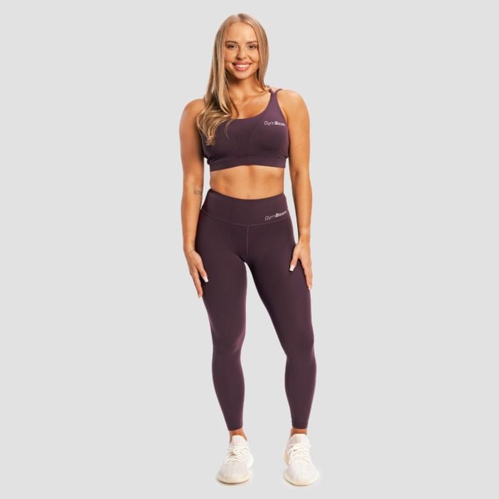 Women‘s BEAT Leggings Berrywood - GymBeam XL
