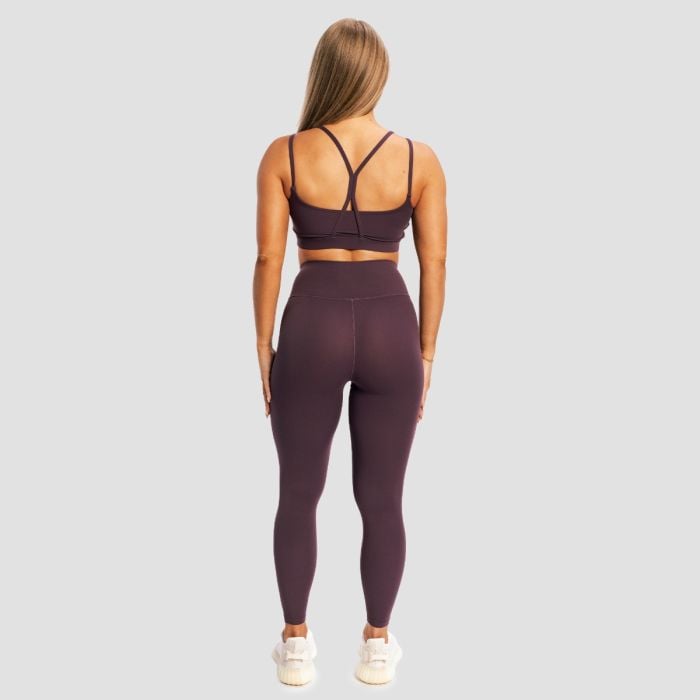 Women‘s BEAT Leggings Berrywood - GymBeam XL