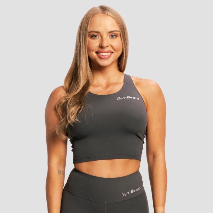 Top Sportivo BEAT Charcoal - GymBeam XXL