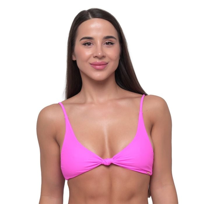 Top del Costume da Bagno CURACAO Pink - GymBeam XL
