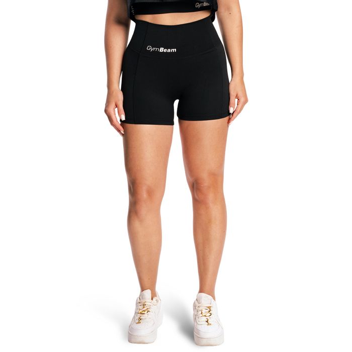 Pantaloncini da Donna Combat Black - GymBeam XL