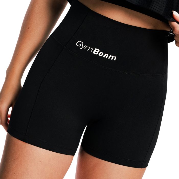 Pantaloncini da Donna Combat Black - GymBeam XL