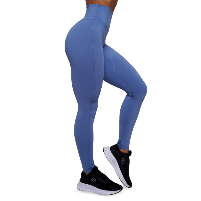 Leggings da Donna FIT Steel Blue - GymBeam S
