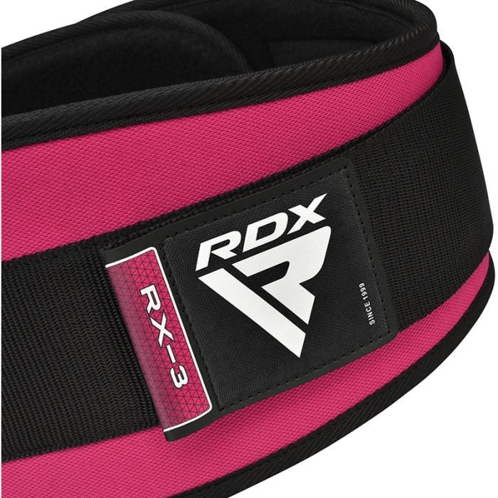Women‘s fitness belt RX3 Pink - RDX Sports XS