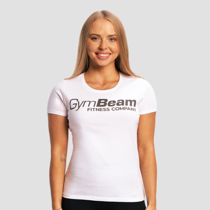 T-Shirt Fitness White - GymBeam S