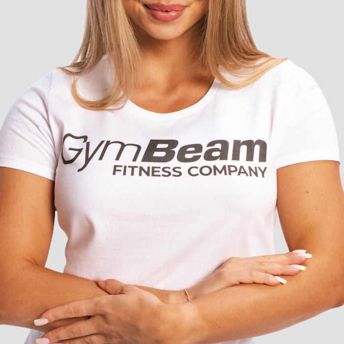 T-Shirt Fitness White - GymBeam S