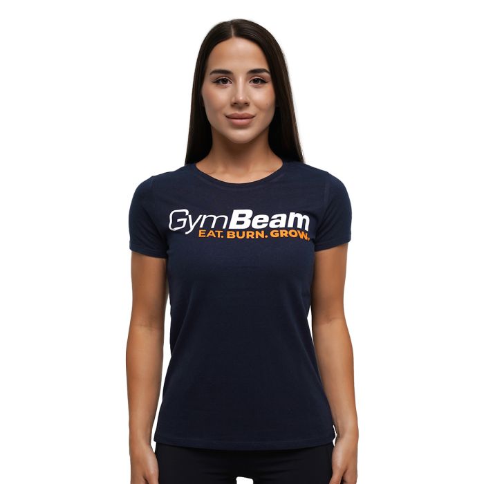 T-Shirt da Donna Grow Navy - GymBeam XS