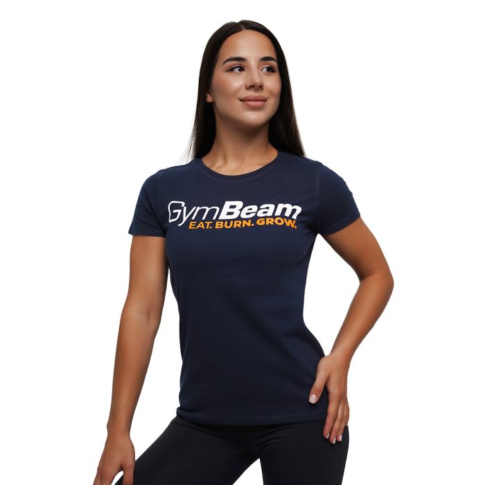 T-Shirt da Donna Grow Navy - GymBeam XS