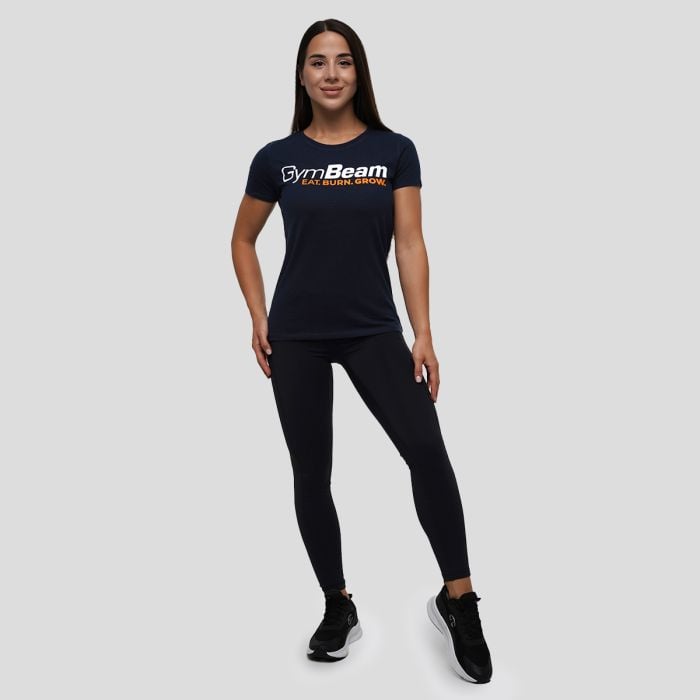 T-Shirt da Donna Grow Navy - GymBeam XS