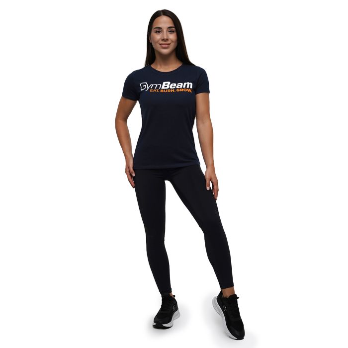 T-Shirt da Donna Grow Navy - GymBeam XS