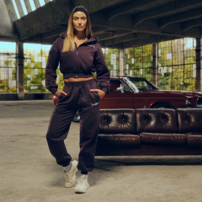 Felpa con Cappuccio e Zip da Donna - GymBeam M