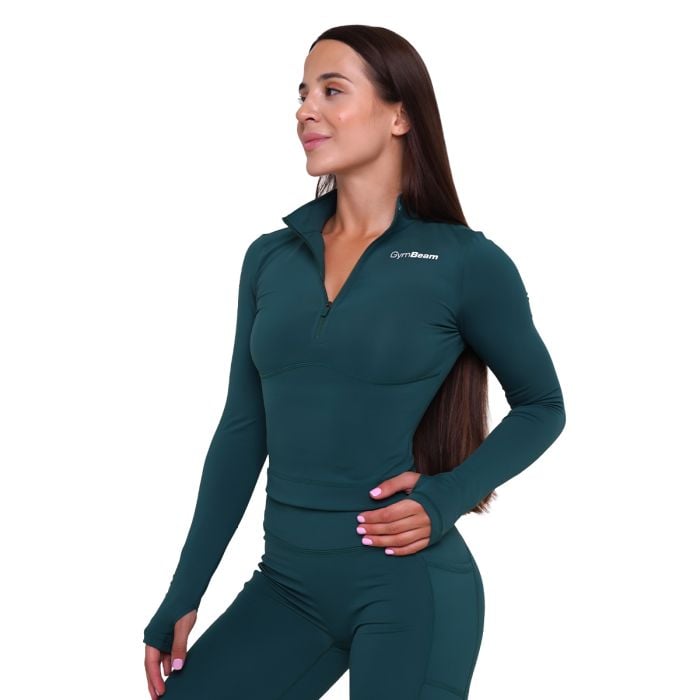 Top Sportivo Ignite da Donna Dark Green - GymBeam M
