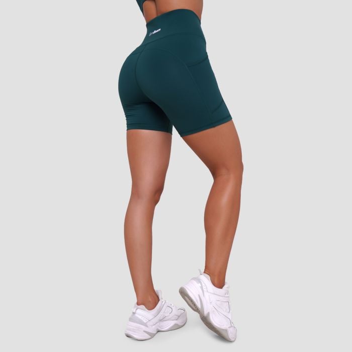 Pantaloncini Ignite da Donna Dark Green - GymBeam XS