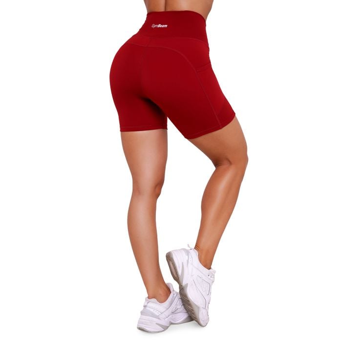 Pantaloncini Ignite da Donna Dark Red - GymBeam XS
