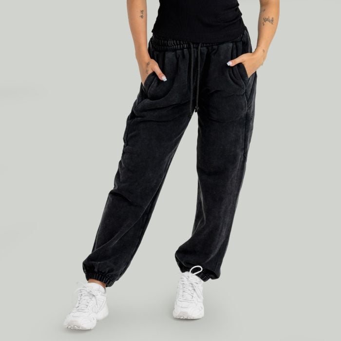 Joggers Slavati da Donna Black - STRIX S