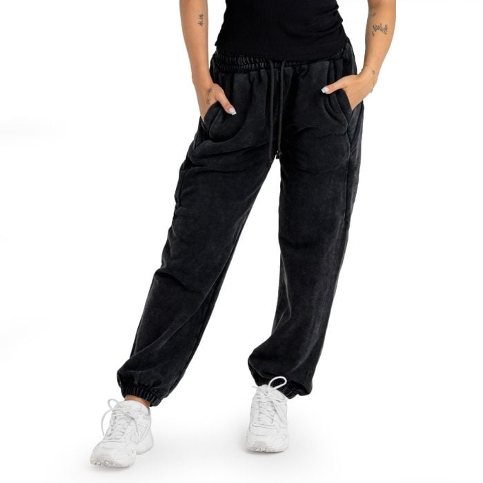Joggers Slavati da Donna Black - STRIX S