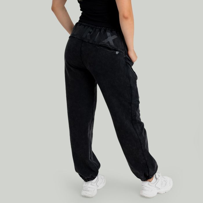 Joggers Slavati da Donna Black - STRIX S