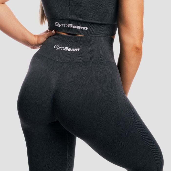 Leggings da Donna Lift Seamless Coal - GymBeam M