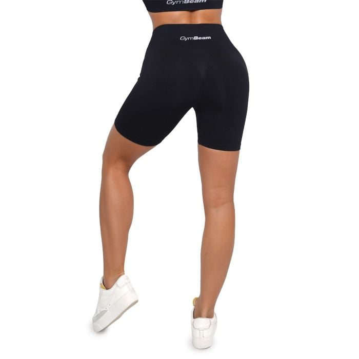 Pantaloncini da Donna Lift Seamless Black - GymBeam M