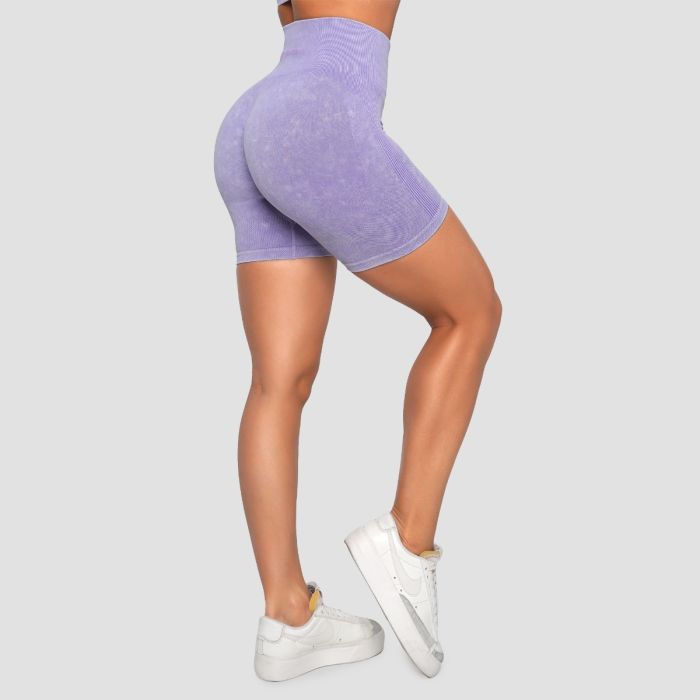 Pantaloncini da Donna Lift Seamless Violet - GymBeam XL