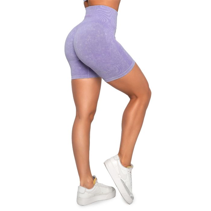 Pantaloncini da Donna Lift Seamless Violet - GymBeam XL