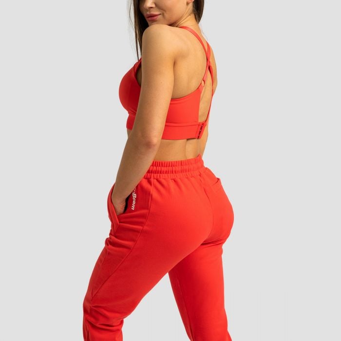 Pantaloni della Tuta da Donna Limitless Hot Red - GymBeam XXL