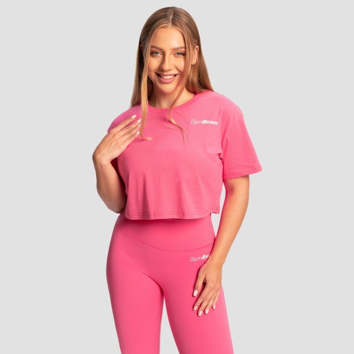 Crop Top da Donna Limitless Dragonfruit - GymBeam XS