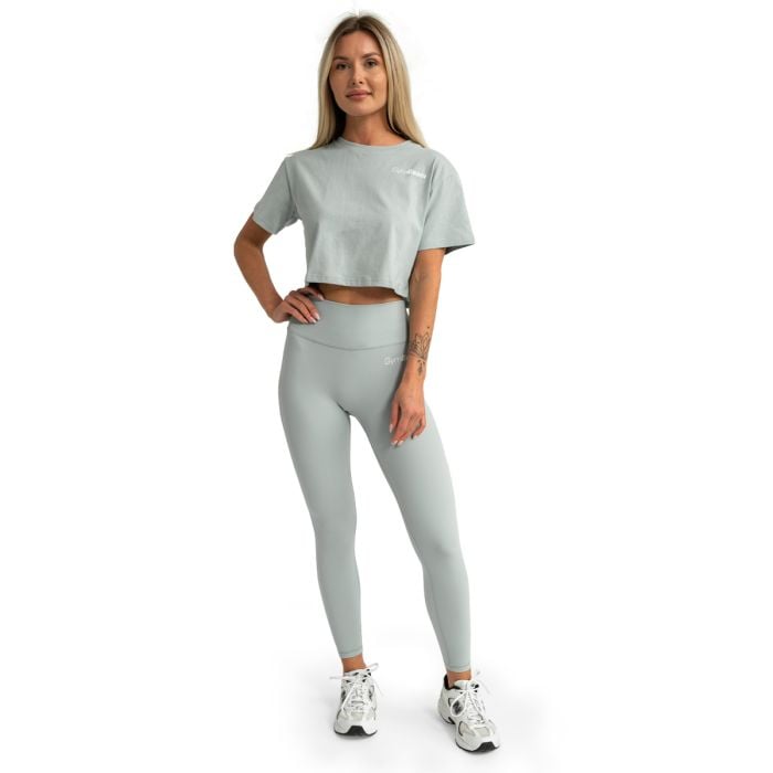 Crop Top da Donna Limitless Eucalypt - GymBeam S