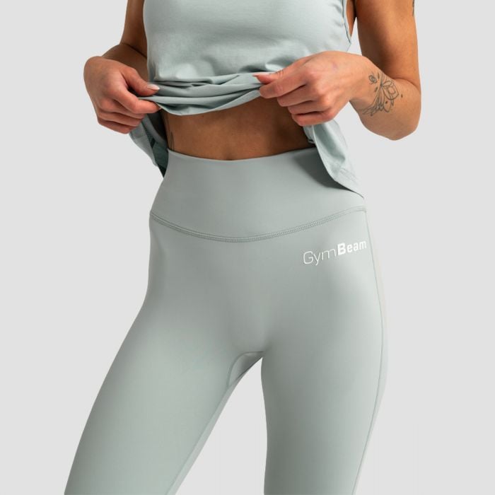 Leggings a Vita Alta da Donna Limitless Eucalypt - GymBeam S