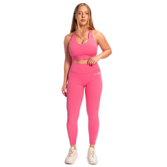 Leggings a Vita Alta da Donna Limitless Dragonfruit - GymBeam L