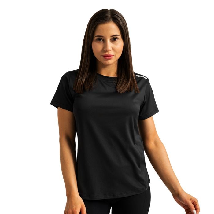 T-shirt Sportiva Limitless da Donna Black - GymBeam XXL