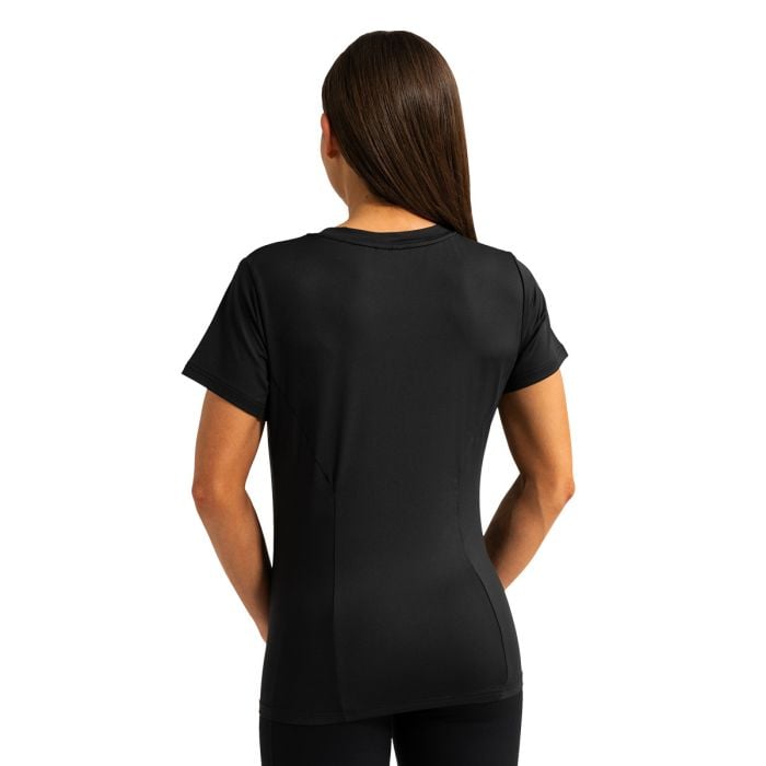 T-shirt Sportiva Limitless da Donna Black - GymBeam XXL