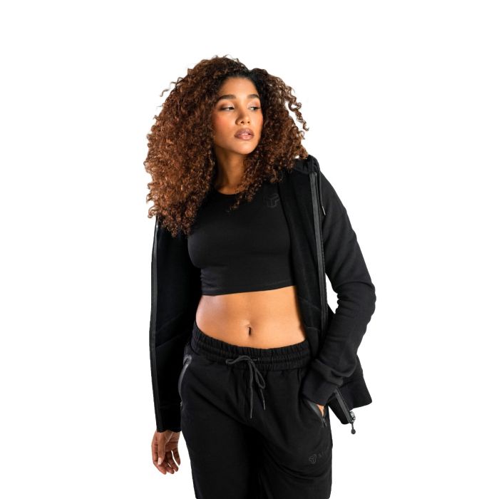 Felpa da Donna Nova Zip Up Black - STRIX XS