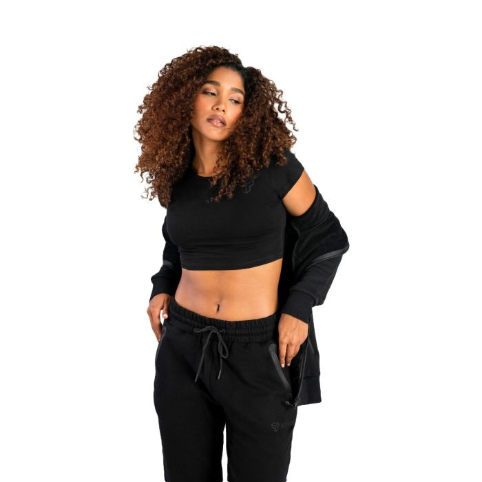 Felpa da Donna Nova Zip Up Black - STRIX XS