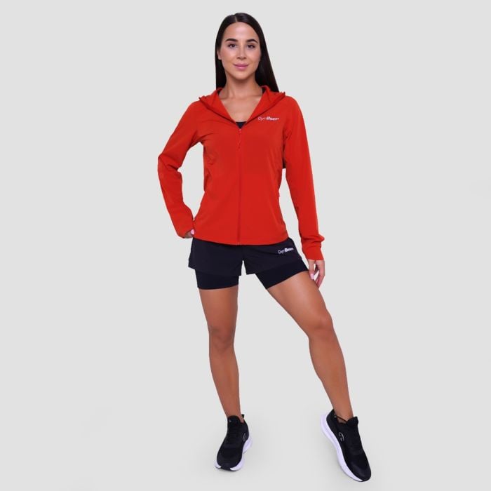 Giacca Pulse Running da Donna Orange - GymBeam XS