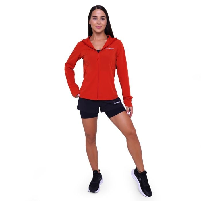 Giacca Pulse Running da Donna Orange - GymBeam XS