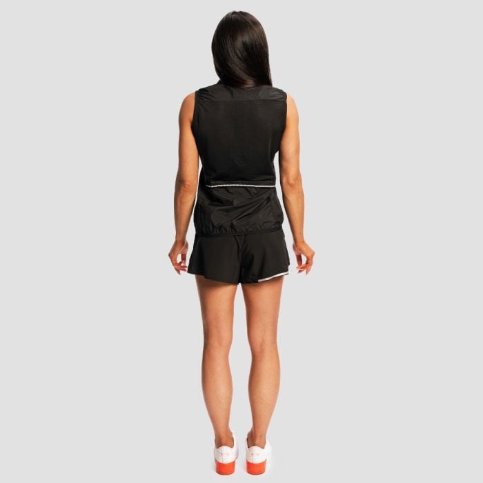 Gilet da Donna Pulse X Running Black - GymBeam XL
