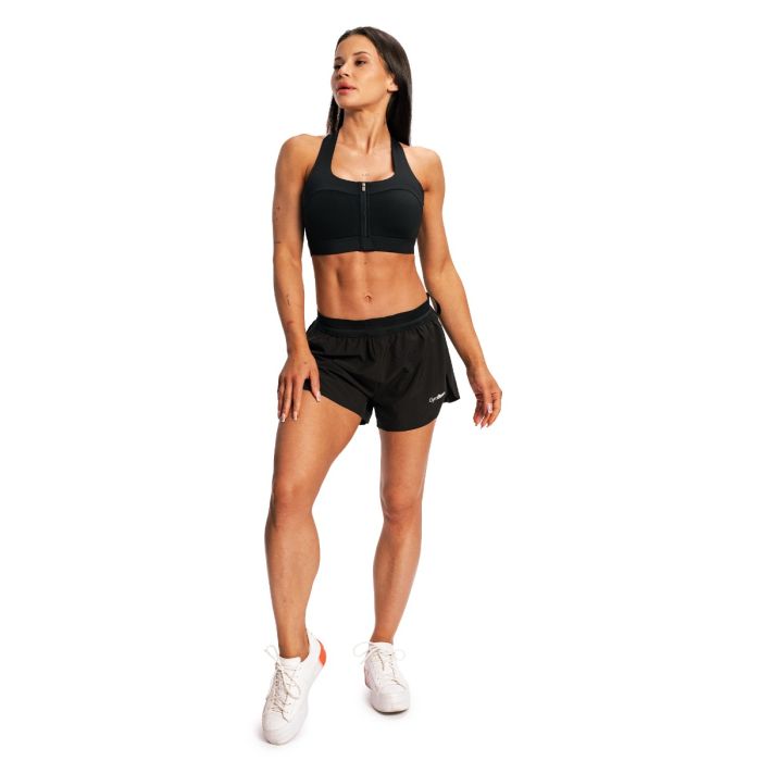 Pantaloncini da Donna Pulse X Running Black - GymBeam L