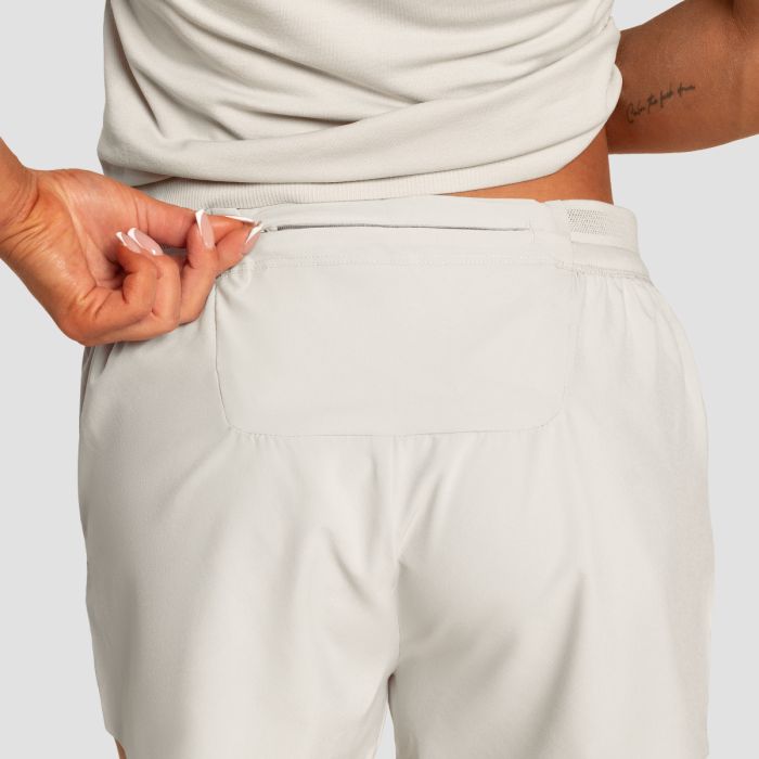 Pantaloncini da Donna Pulse X Running Grey - GymBeam L