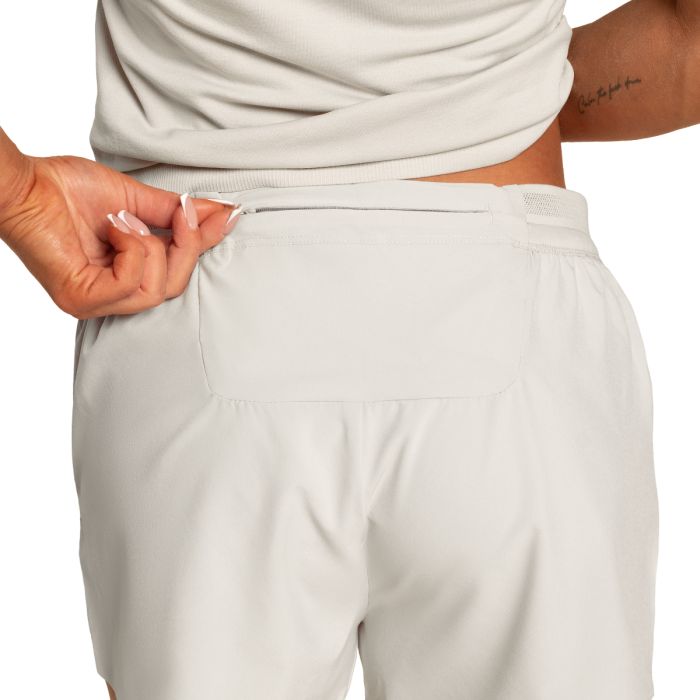 Pantaloncini da Donna Pulse X Running Grey - GymBeam L