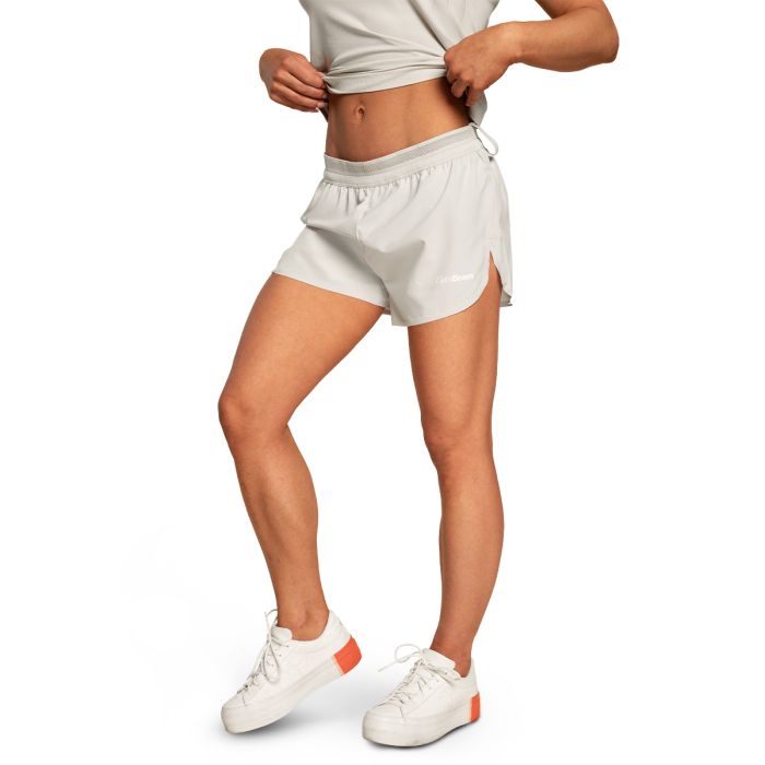 Pantaloncini da Donna Pulse X Running Grey - GymBeam L