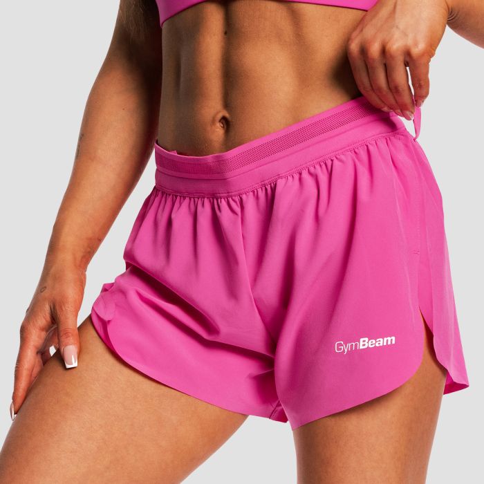 Pantaloncini da Donna Pulse X Running Purple - GymBeam XL