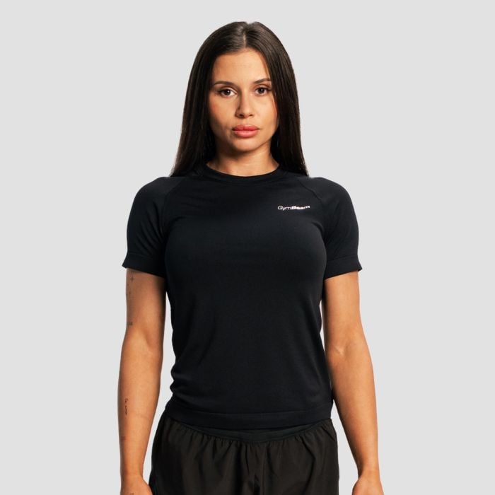 T-Shirt da Donna Pulse X Running Black - GymBeam XS