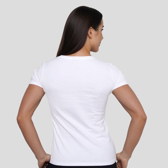 T-Shirt da Donna Pure Ambition White - GymBeam XL